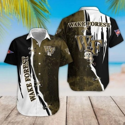 Wake Forest Demon Deacons Hawaiian Shirt Ver 1
