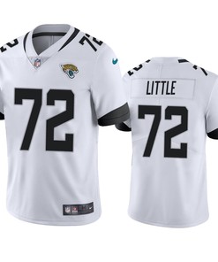 Walker Little 72 Jacksonville Jaguars White Vapor Limited Jersey