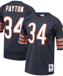 Walter Payton Chicago Bears Mitchell And Ness 1985 Authentic Throwback Retired Player Jersey Navy Nfl