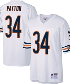 Walter Payton Chicago Bears Mitchell And Ness Legacy Replica Jersey White Nfl