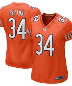 Walter Payton Chicago Bears Womens Retired Player Jersey Orange Nfl