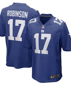 Wan'Dale Robinson New York Giants Game Player Jersey - Royal