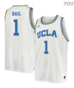 Wanaah Bail 1 UCLA Bruins Retro Elite Basketball Youth Jersey - White