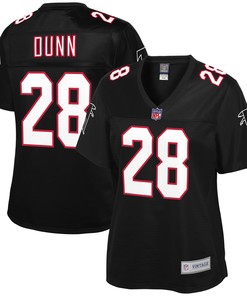 Warrick Dunn Atlanta Falcons Nfl Pro Line Womens Retired Player Jersey - Black Nfl