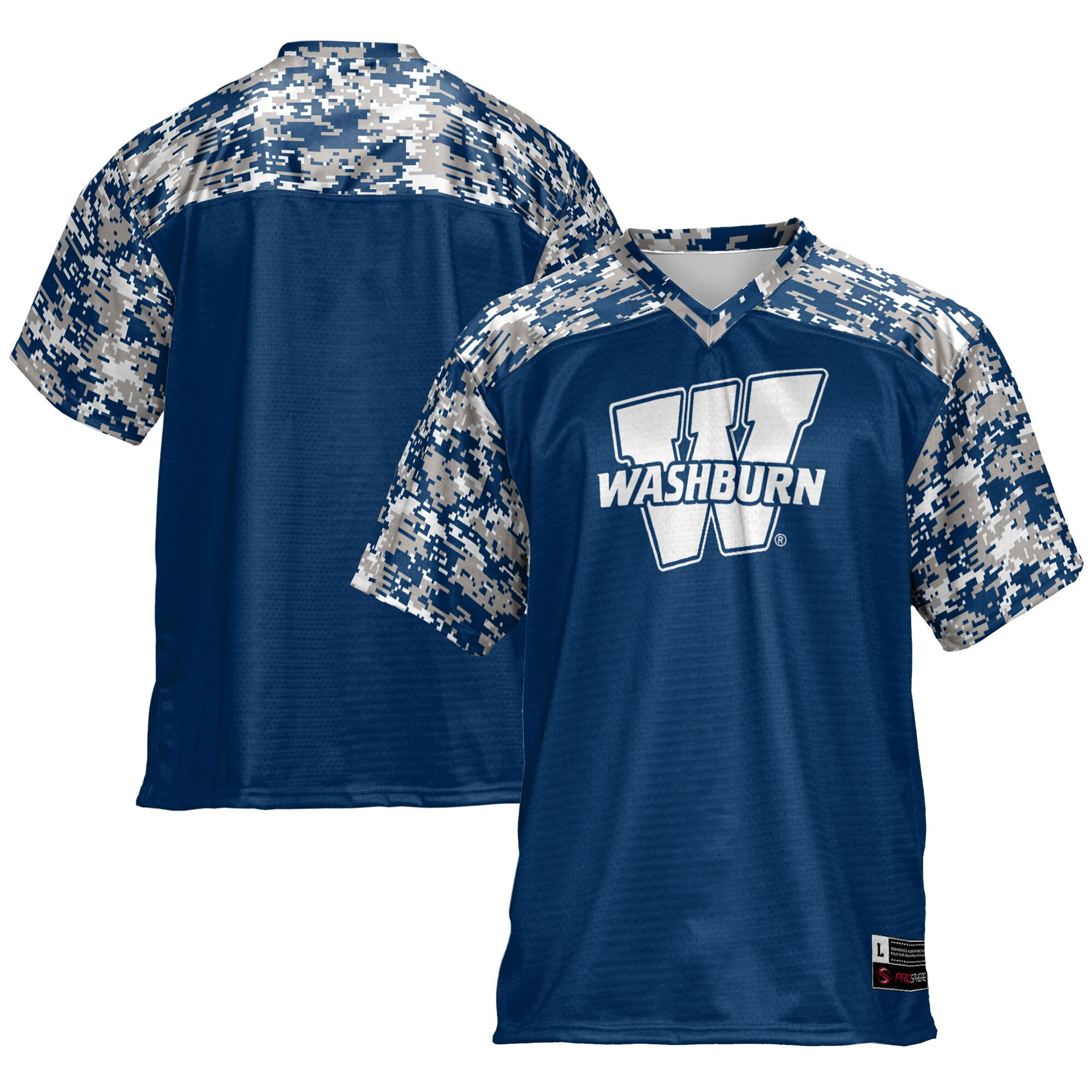 Washburn Ichabods Football Jersey - Blue Ncaa