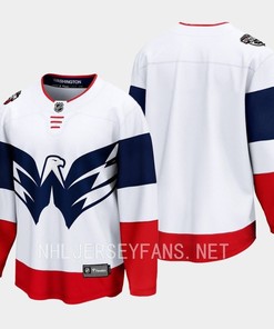 Washington Capitals 2023 Jersey Stadium White Primegreen