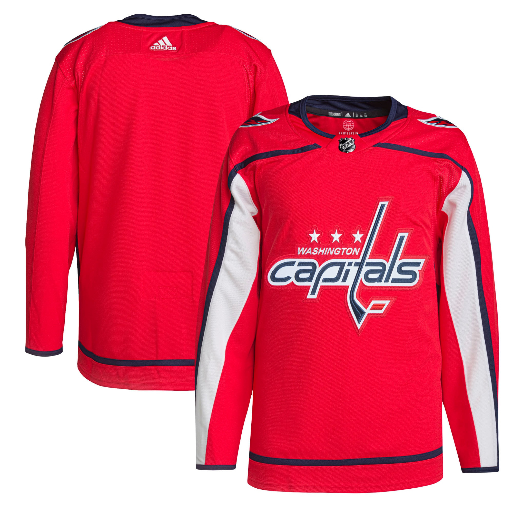 Washington Capitals Adidas Home Primegreen Authentic Pro Jersey Red Nhl