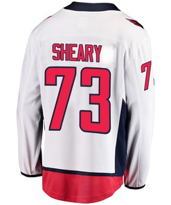 Washington Capitals Conor Sheary 73 Away 2022 Stanley Cup Playoffs Breakaway Men Jersey - White