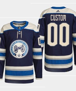 Washington Capitals Custom 00 Alternate Navy 2022-23 Jersey