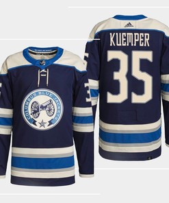 Washington Capitals Darcy Kuemper 35 Alternate Navy 2022-23 Jersey