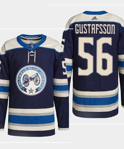 Washington Capitals Erik Gustafsson 56 Alternate Navy 2022-23 Jersey