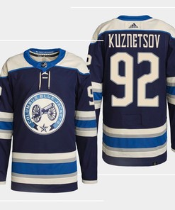 Washington Capitals Evgeny Kuznetsov 92 Alternate Navy 2022-23 Jersey