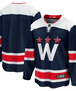 Washington Capitals Fanatics Branded 2020/21 Alternate Premier Breakaway Jersey - Navy Nhl