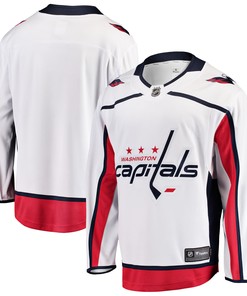 Washington Capitals Fanatics Branded Breakaway Away Jersey - White Nhl