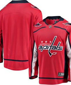 Washington Capitals Fanatics Branded Breakaway Home Jersey Red Nhl