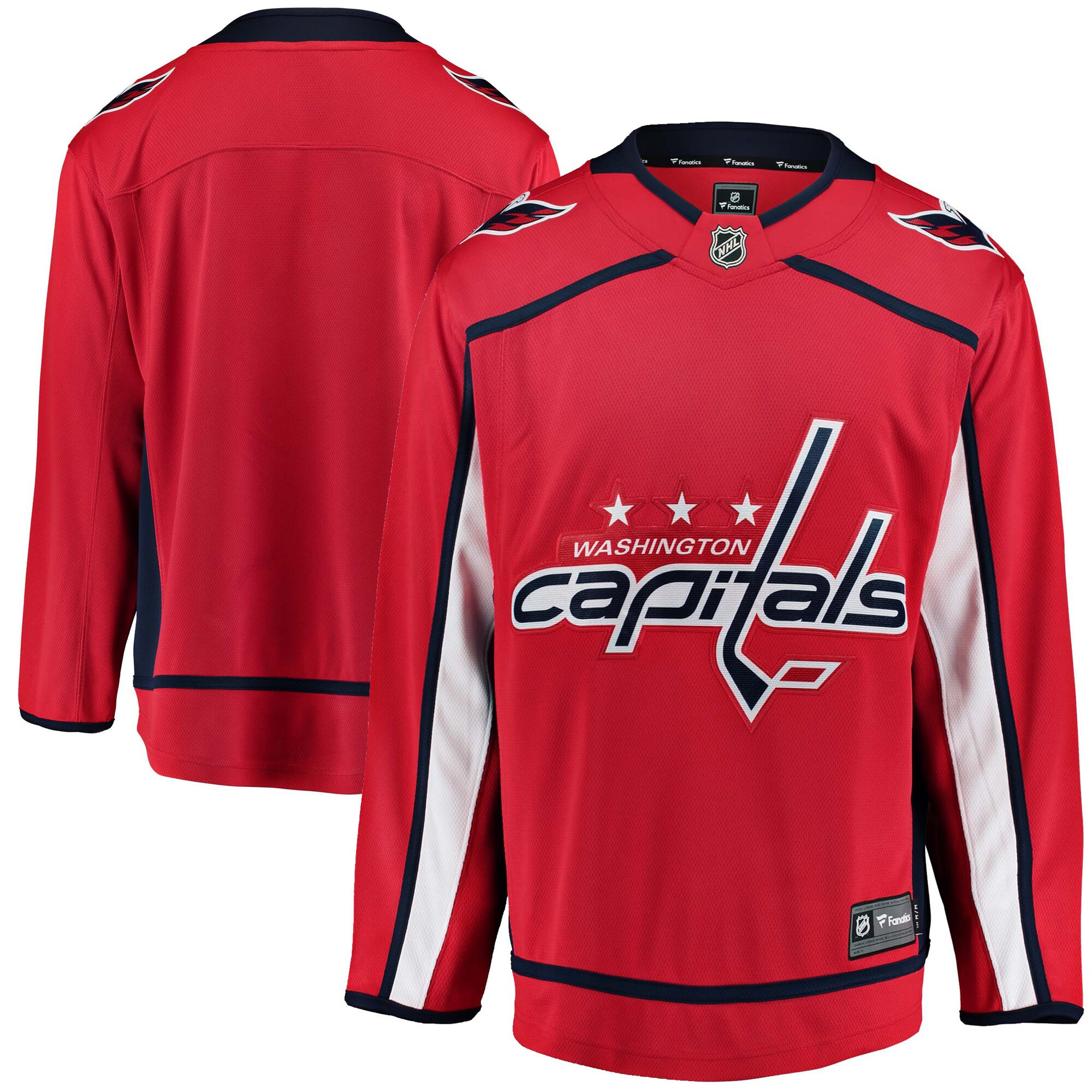 Washington Capitals Fanatics Branded Breakaway Home Jersey - Red Nhl A1