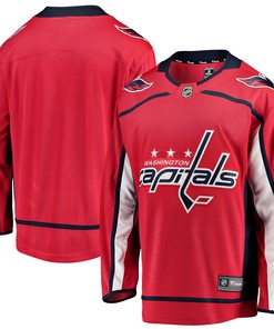 Washington Capitals Fanatics Branded Home Breakaway Jersey - Red Nhl