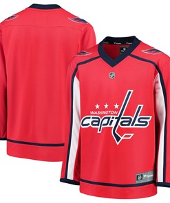 Washington Capitals Fanatics Branded Home Replica Blank Jersey - Red Nhl