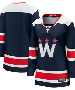 Washington Capitals Fanatics Branded Womens 2020/21 Alternate Premier Breakaway Jersey - Navy Nhl