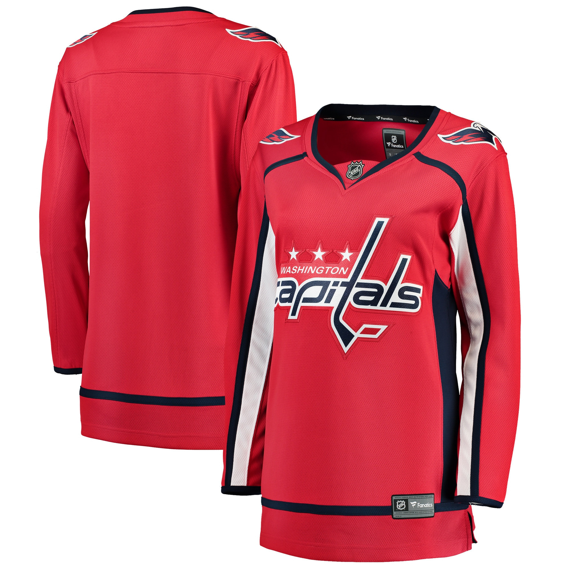 Washington Capitals Fanatics Branded Womens Breakaway Home Jersey Red Nhl