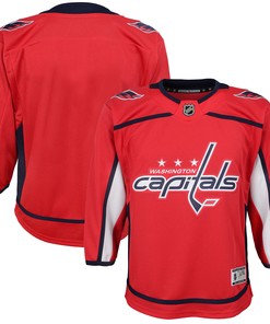 Washington Capitals Home Blank Premier Jersey - Red Nhl