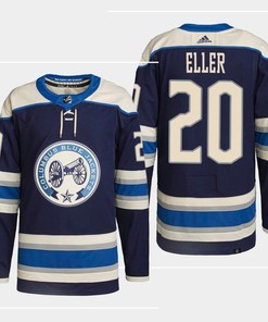 Washington Capitals Lars Eller 20 Alternate Navy 2022-23 Jersey