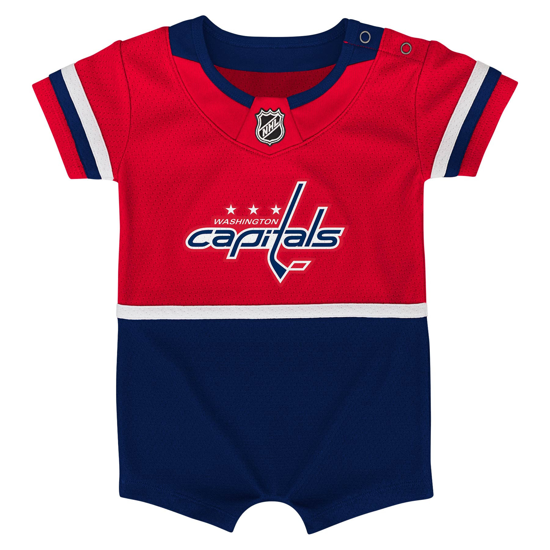 Washington Capitals Newborn & Infant Replica Jersey Bodysuit - Red Nhl