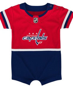 Washington Capitals Newborn & Infant Replica Jersey Bodysuit - Red Nhl