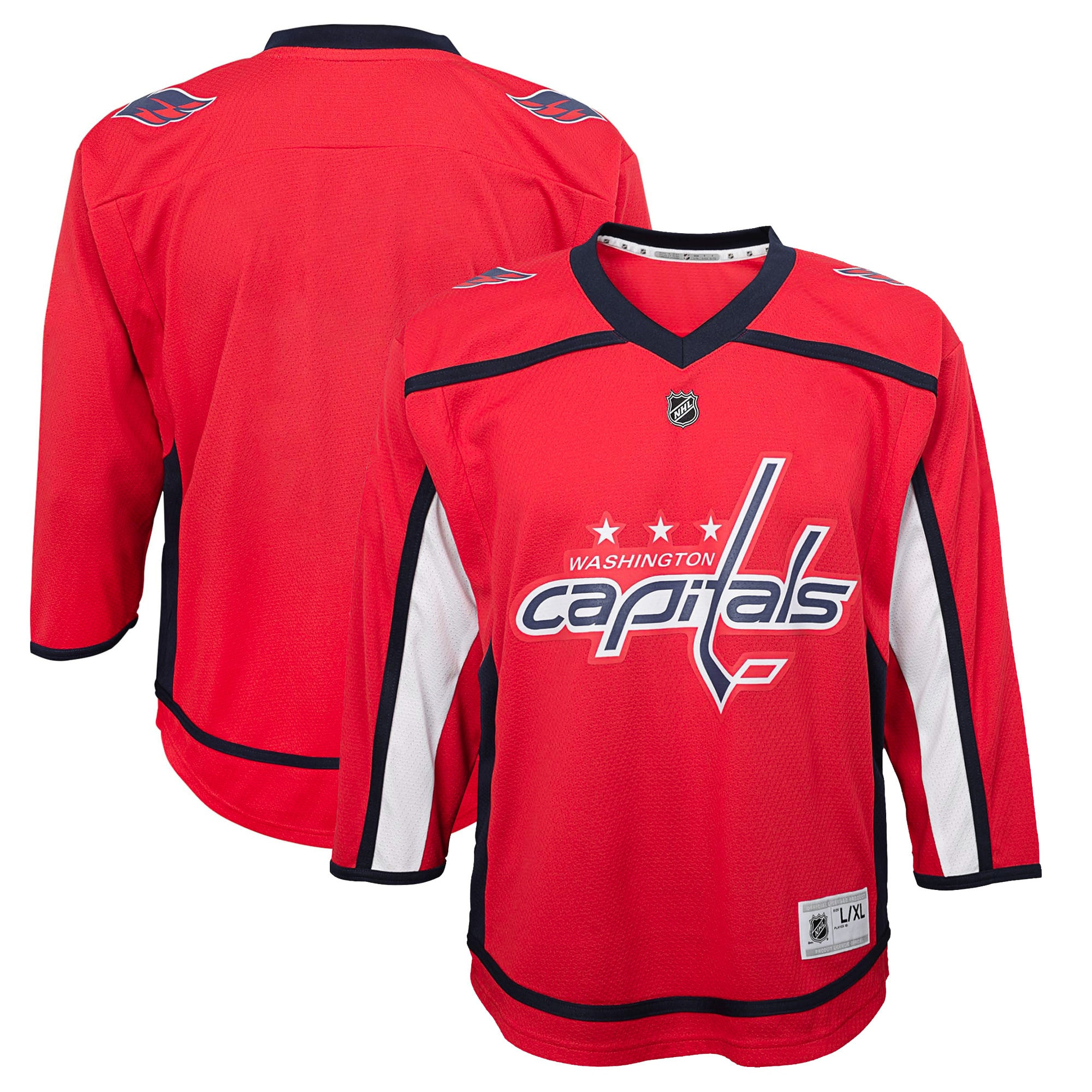 Washington Capitals Preschool Home Replica Jersey - Red Nhl