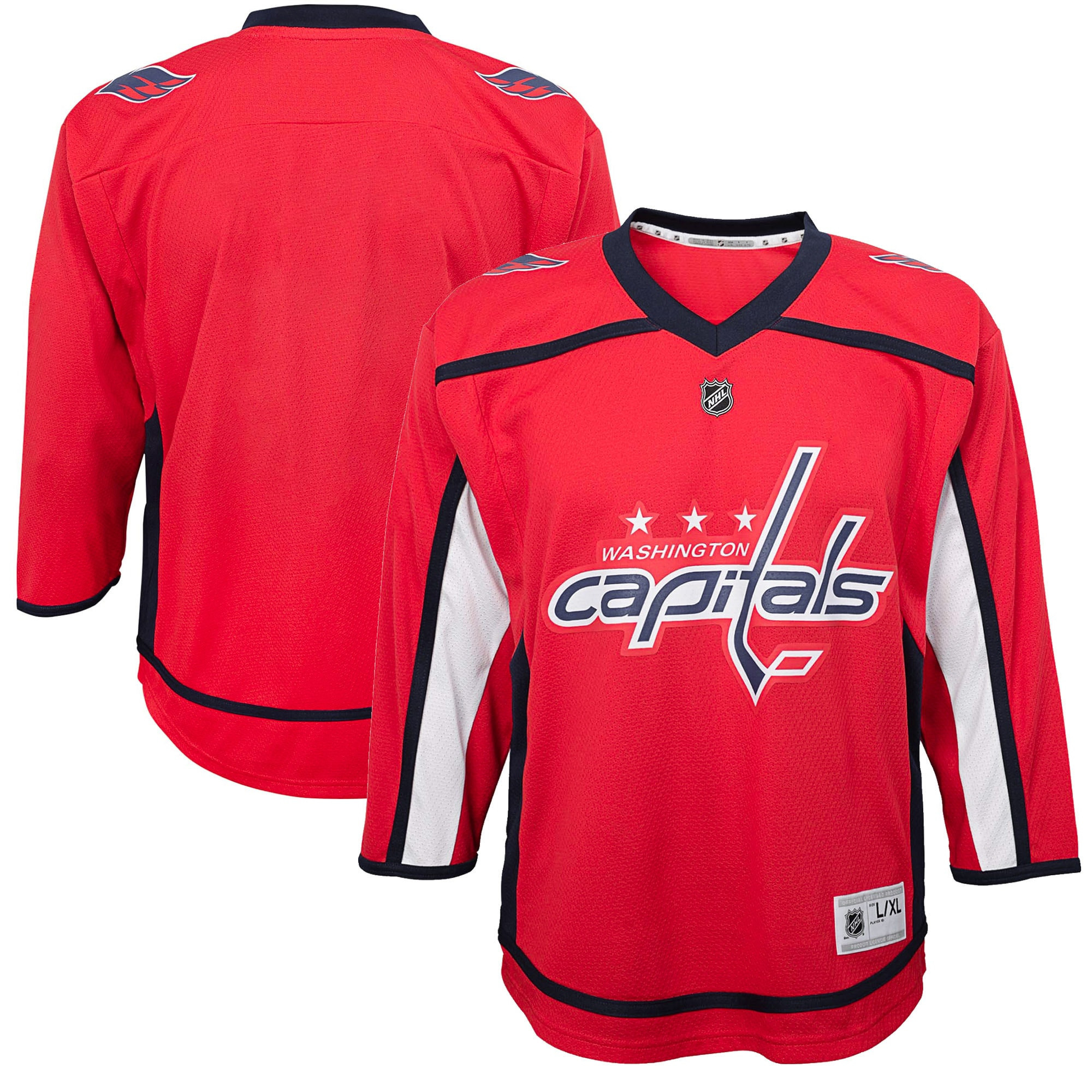 Washington Capitals Toddler Home Replica Jersey - Red Nhl