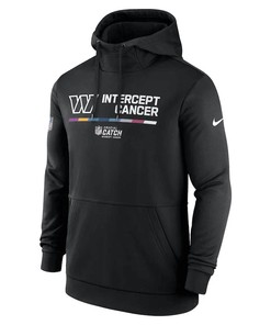 Washington Commanders 2022 NFL Crucial Catch Therma Performance Pullover Hoodie - Black