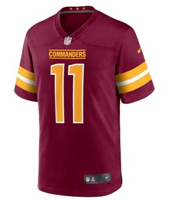 Washington Commanders Carson Wentz 11 Game Jersey - Burgundy Jersey