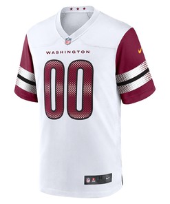 Washington Commanders Game Custom 00 Player Jersey - White