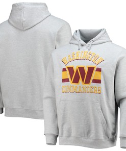 Washington Commanders Nfl X Darius Rucker Collection By Fleece Pullover Hoodie - Heathered Gray
