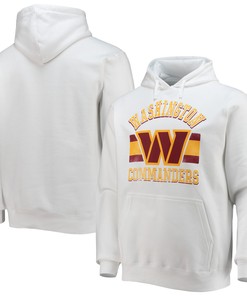 Washington Commanders Nfl X Darius Rucker Collection By Fleece Pullover Hoodie - White