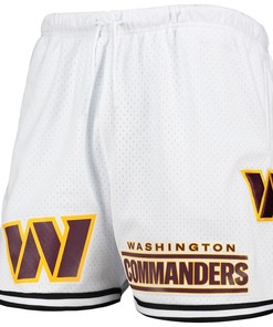 Washington Commanders Team Standard Mesh Shorts - White