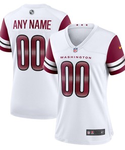 Washington Commanders Women's Game Custom 00 Player Jersey - White