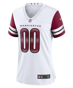 Washington Commanders Women's Game Custom 00 Player Jersey - White