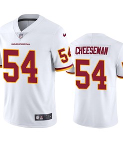 Washington Football Team Camaron Cheeseman Vapor Limited White Jersey