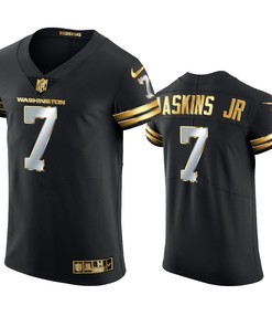 Washington Football Team Dwayne Haskins Jr. Golden Edition Black Vapor Elite Jersey