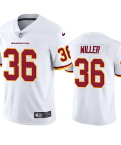 Washington Football Team Lamar Miller Vapor Limited White Jersey