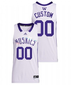 Washington Huskies 2022 Basketball Honoring Black Excellence Men Custom Jersey - White