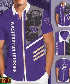 Washington Huskies Hawaiian Shirt Ver 1