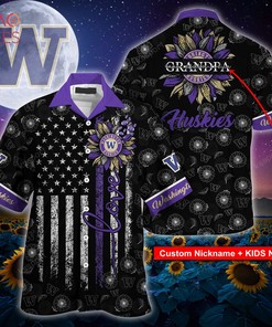 Washington Huskies Hawaiian Shirt Ver 2
