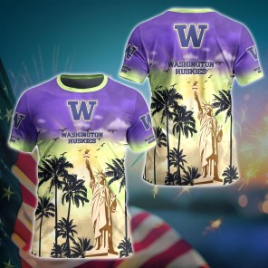 Washington Huskies NCAA Flower Hawaii Shirt For Fans Ver 24