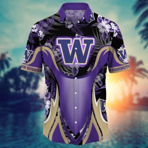 Washington Huskies NCAA Flower Hawaii Shirt For Fans Ver 25