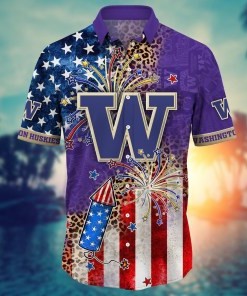Washington Huskies NCAA Hawaii Shirt Ver 2