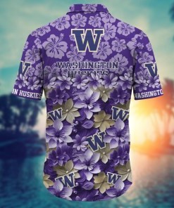 Washington Huskies NCAA Hawaiian Shirt Gift For Fan