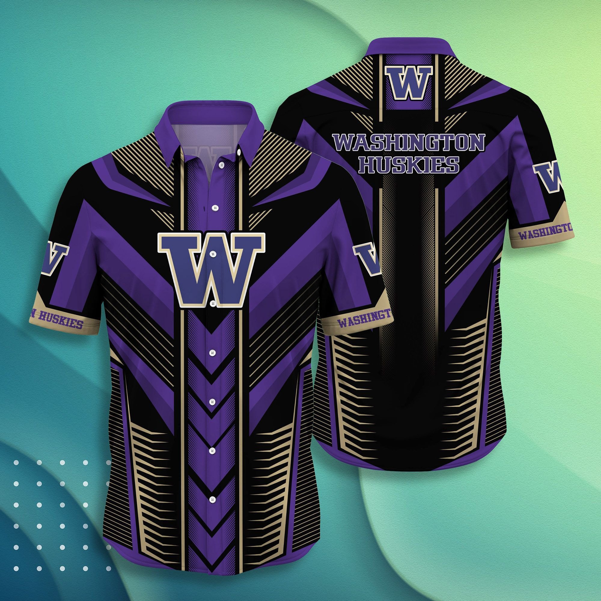 Washington Huskies NCAA Hawaiian Shirt for Men And Women