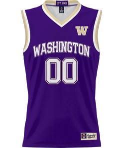 Washington Huskies NIL Men Basketball Custom Jersey - Purple